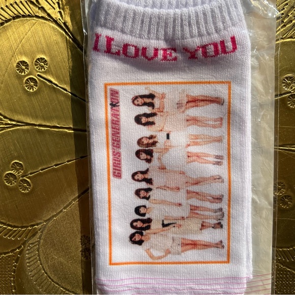 2 pairs of Korean Kpop ankle socks - I love you, So Ji Sub, Girls Generation - Picture 3 of 3